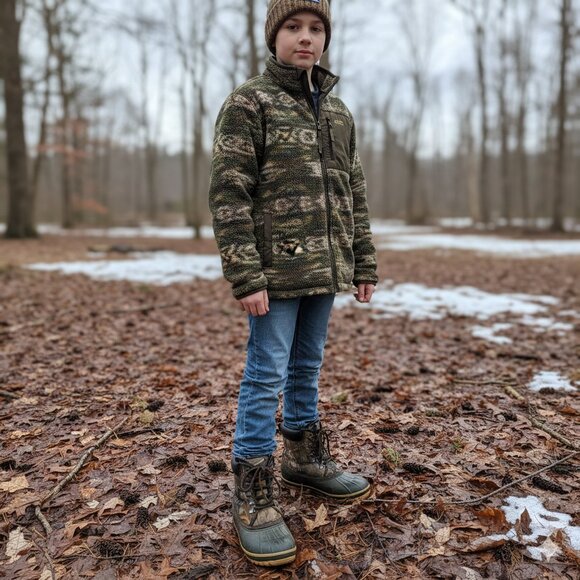 Game Winner Other - Game Winner Camo Waterproof Duck Boots | Youth Insulated Winter Shoes